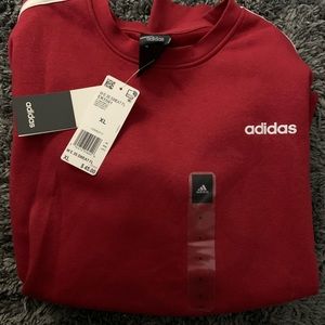 Adidas Red crew neck brand new never worn.